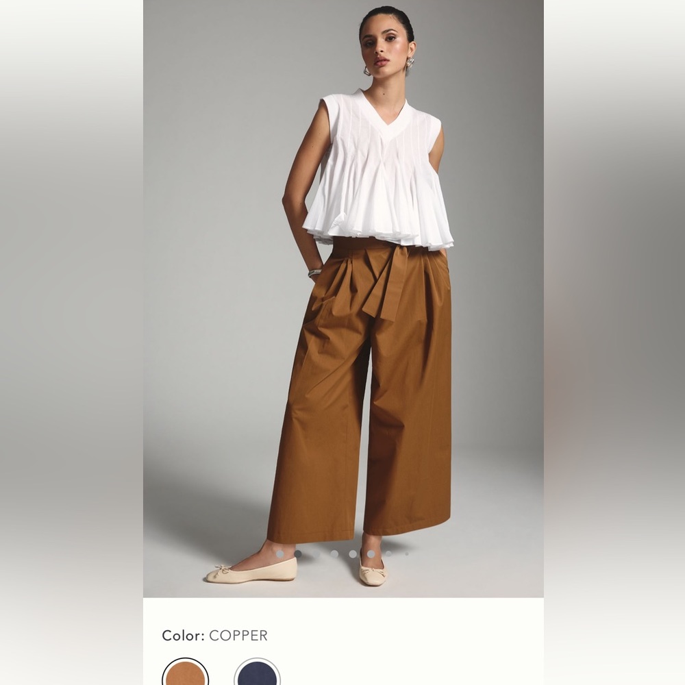 Exquise ANTHROPOLOGIE Wide Leg Pants